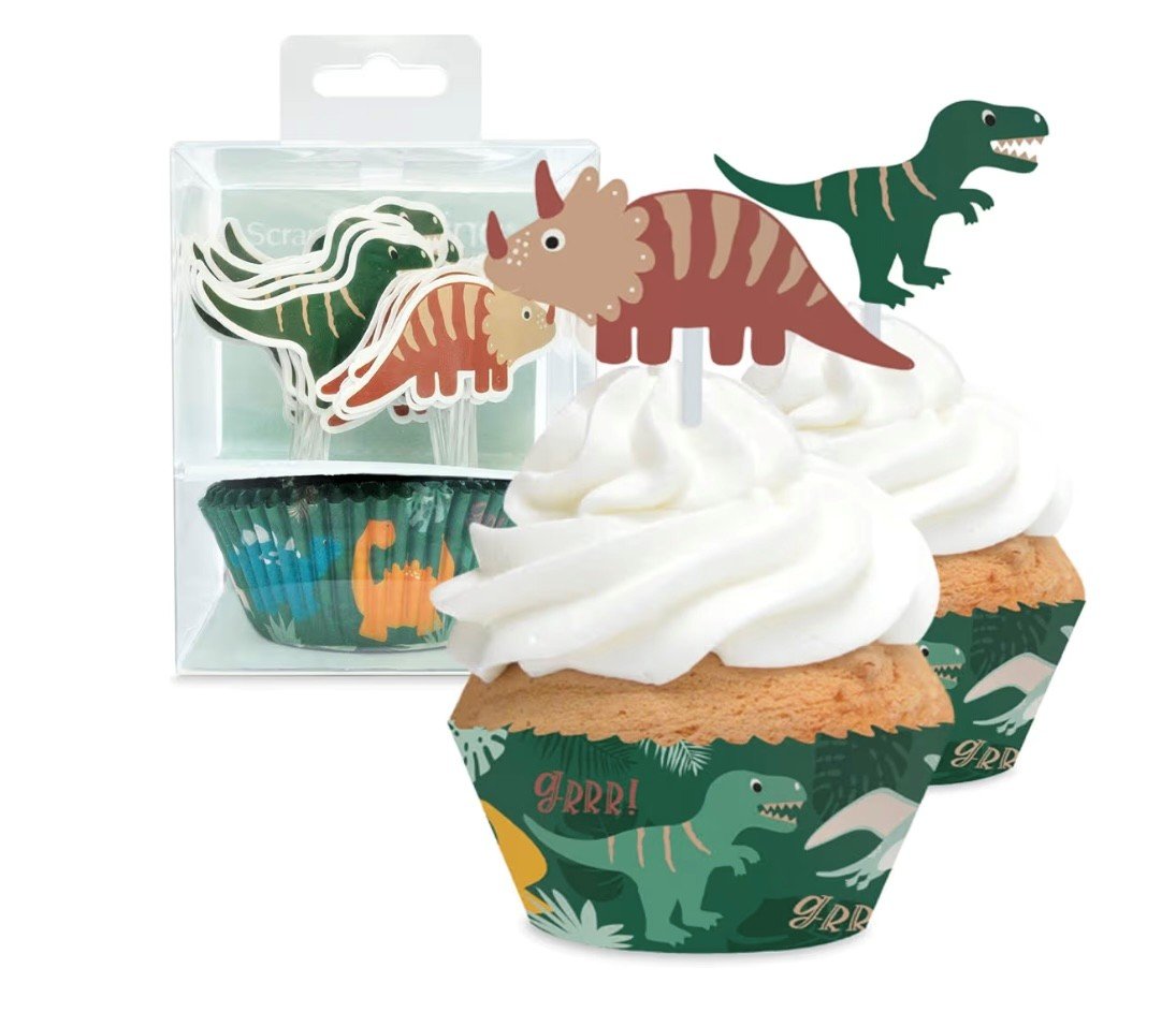 Cupcake pakket Dino - Afbeelding 5