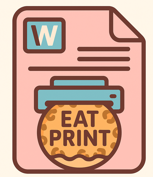 Eetbare print (bestand aanleveren)