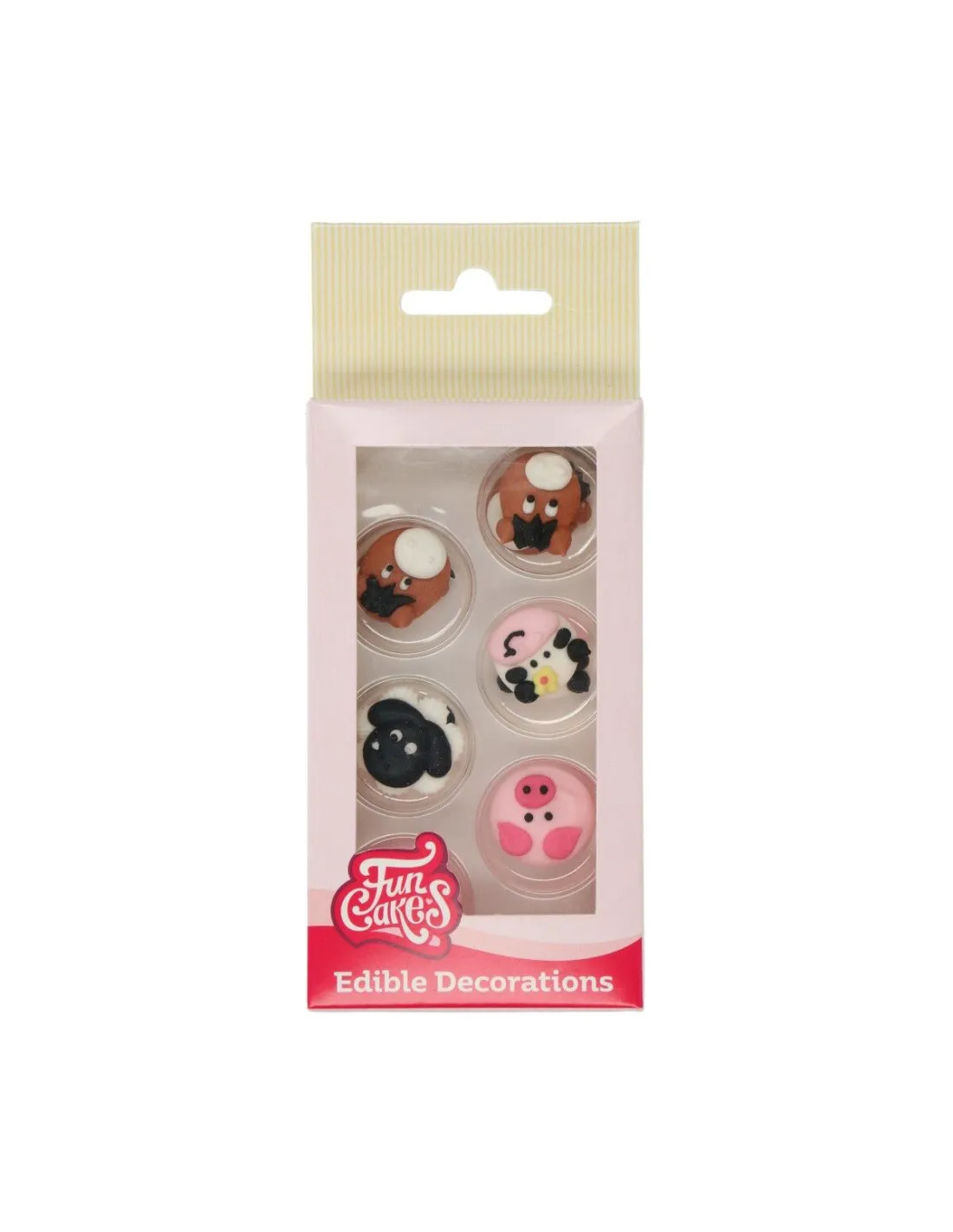 FunCakes Suikerdecoratie Boerderij -12st-