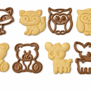 Cookie & Embosser set Forest - 4pcs