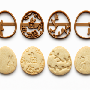 Cookie cutter set Easter Eggs- 4pcs